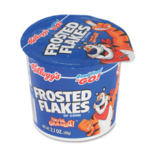 Picture of DDI 933417 Keebler Cereal-in-a-Cup  Super Size  2.1 oz.  6/PK  Frosted Flakes Case of 3