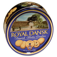 Picture of Kelsen Group KLS40635 Danish Butter Cookies- Reusable Tin- 12 oz