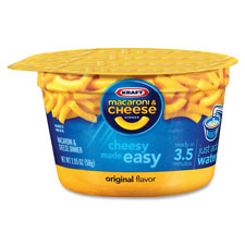 Picture of Kraft Foods KRF10870 EasyMac Cups&#44; Microwaveable&#44; Original&#44; 2.05 oz.&#44; 10-CT
