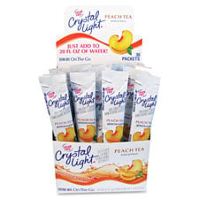 Picture of Kraft Foods KRF79730 On-The-Go Mix Sticks- Sugar Free-.09oz- 30-BX- Peach Tea