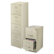 Picture of Lorell LLR42290 Vertical File- 22 in. Deep- Comm- 2-Dwr- 15 in. x 22 in. x 28 in.- PY