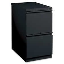 Picture of Lorell LLR49530 Mobile Pedestal- for F-Full Extsn.-15 in. x 22.88 in. x 27.75 in.- Black