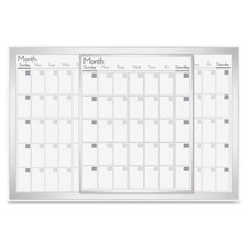Magnetic Calendar Board- 24 in. x 36 in.- Frost
