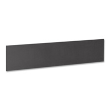 Tackboard - Black - 64.12 in. x 0.75 in. x 16.5 in. - Easy Mounting - Durable Fabric