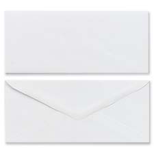Picture of Mead MEA75100 Plain Envelopes- Gummed- No 6.75- 100-BX- White