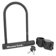 Company  Bracket U-Lock with Carrier, .5 in. x 8 in. 4 in., Black