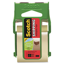Picture of 3M MMM175G Recycled Hvy-Duty Tape- Dispnsr- 2 in. x 19.4 Yds- 1.5 in. Core- CL