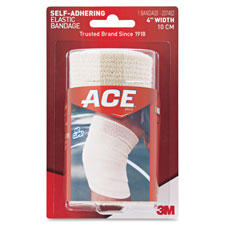 Picture of 3M MMM207462 Athletic Support Wrap- 4 in. W- Self-Adhering- Tan