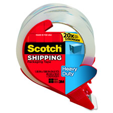 Picture of 3M MMM3850RD Packing Tape with Disp&#44; Hvy-Dty&#44; 1.88 in. x 54.6Yds&#44; Clear