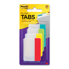 Picture of 3M MMM686ALYR Durable Tabs&#44; 2 in.&#44; 6-PK&#44; Assorted