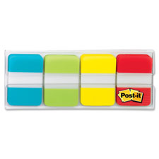 Picture of 3M MMM686ALYR1IN Sticky note Dispenser Tabs&#44;1 in. x 1.5 in.&#44;88 Tabs&#44;22 ea. AA-LE-YW-RD