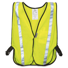 Picture of 3M MMM9460180030T Safety Vest&#44; Reflective Clothing&#44; One-Size&#44; Adj.&#44; Yellow
