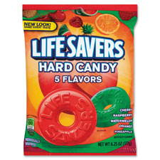 Picture of Mars&#44; Inc MRS08501 Life Savers Candies&#44; 5 Flavors Hard Candy&#44; 6.25 oz.-PK