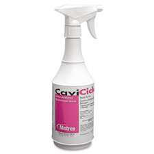 Picture of Metrex MRX24CD078024 Cavicide Disinfectant-Cleaner- 24 oz. Spray Bottle
