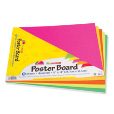 Picture of Pacon PAC5417 Poster Board -Recyclable- 11 in. x 14 in.-5 Sh-PK- White