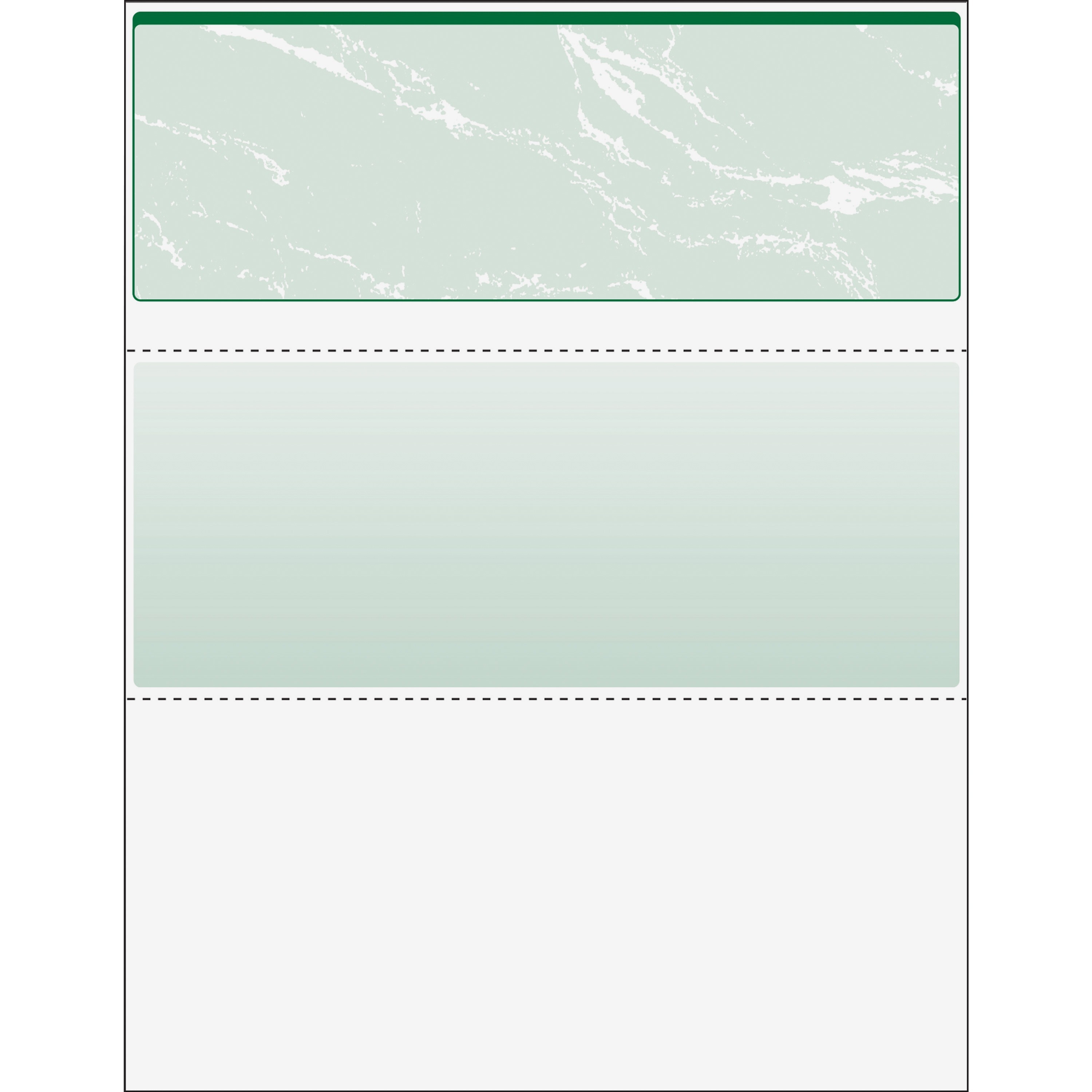 Security Business Checks  1RM-CT  Marble Top-Green