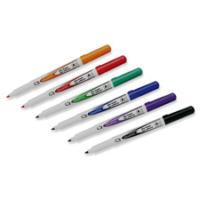 Picture of Quartet QRT659520 Dry-Erase Markers-Fine Pt- 4-ST- Black-Red-Green-Blue