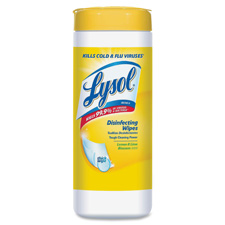 Reckitt Benckiser RAC81145 Disinfectant Wipes- 35 Sheets-Tub- Lemon-Lime Blossom Scent