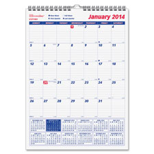 Picture of Rediform REDC171101 Wall Calendar- English- 2010- 1PPM- 8 in. x 11 in.-WE