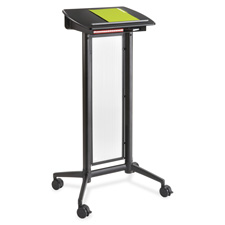 Picture of Safco SAF8912GR Impromptu Lectern&#44; 26.5 in. x 18.75 in. x 46.5 in.&#44; Gray