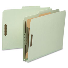Classification Folder; 1Div-2 in. Exp; .4 Cut; Ltr; 10-BX; BE, 10PK