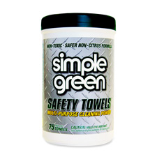 SPG13351 Multipurpose Cleaning Towels,10 in. x 11.75, 75 Wipes