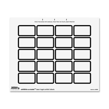 Custom Labels- 1.63 in. x 1 in.- 240- Sheet- 240-PK- White