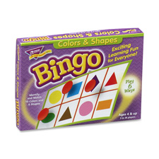 Picture of DDI 944645 Trend Enterprises Colors And Shapes Bingo  For Ages 3 and Up Case of 3