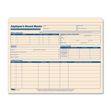 Employee Record Jacket - MLA - 1 in. Exp - 15-PK - 11.75 in. x 9.5 in.