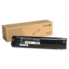 XER106R01510 Phaser Toner Cartridge- 18-000 Page Yield- Black