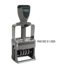 Picture of Shachihata Inc XST40140 Self-Inking Dater- 12 Phrase Dater