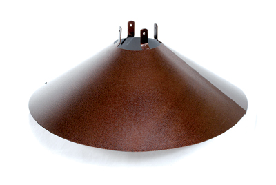 Picture of WoodLink BCBAF22 22 in. Bronze Color Wrap Around 4x4 Post Mount Baffle