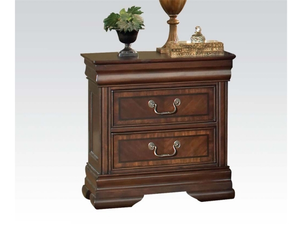 Acme Furniture 19453 Hennessy Brown Cherry Night Stand