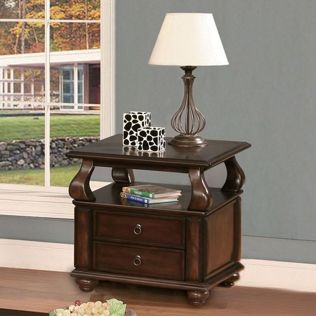 Picture of Acme Furniture 80012 Amado Espresso Finish End Table