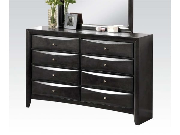 Picture of Acme Furniture 04165 Ireland 8 Drawer Dresser in Black
