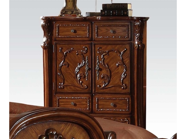 Acme Furniture 12146 Dresden Traditional Chest in Cherry Oak