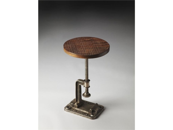 Ellis Industrial Chic Accent Table