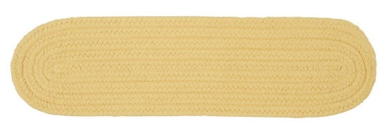 Picture of Colonial Mills BR34A008X028X Boca Raton - Pale Banana Stair Tread - single Rug
