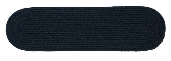 Picture of Colonial Mills BR52A008X028X Boca Raton - Navy Stair Tread - single Rug