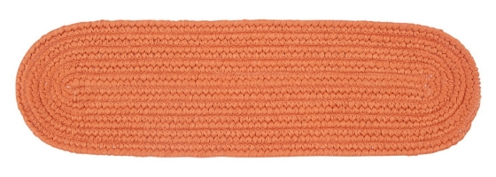 Picture of Colonial Mills BR74A008X028X Boca Raton - Rust Stair Tread - single Rug