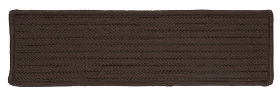 Picture of Colonial Mills H661A008X028SX Simply Home Solid - Gray Stair Tread - single Rug