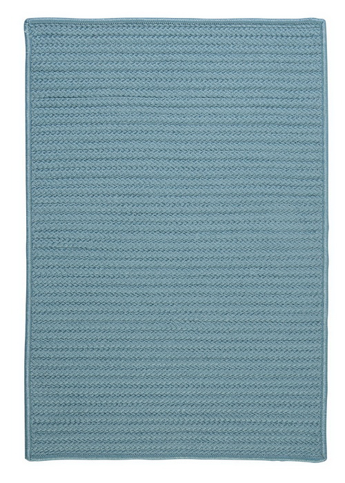 Picture of Colonial Mills Rug H101R024X036S Simply Home Solid - Federal Blue 2 ft. x 3 ft. Braided Rug