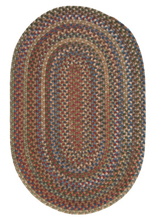 Picture of Colonial Mills Rug OH48R024X048 Oak Harbour - Dusk 2 ft. x 4 ft. Braided Rug