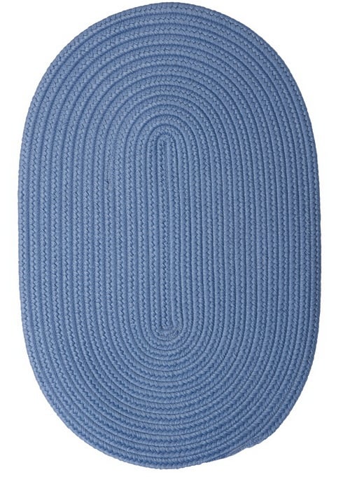 Rug  Boca Raton Blue Ice 2ft x 8ft Braided Rug - Oval -  Designs-Done-Right, DE2830480