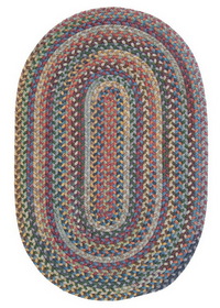 Picture of Colonial Mills Rug RU90R024X120 Rustica - Classic Multi 2 ft. x 10 ft. Braided Rug