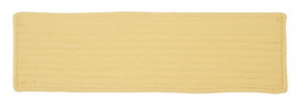 Picture of Colonial Mills H833A008X028S Simply Home Solid - Pale Banana Stair Tread - set 13