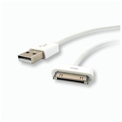 Picture of Comprehensive A30-USBA-3ST 30-Pin Dock Connector-to-USB A Male Adapter Cable for iPad-iPhone 4S