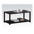 Acme Furniture 08276 Wei Espresso Coffee Table with Shelf Base Acme Furniture 08276 Wei Espresso Coffee Table with Shelf Base