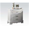 Acme Furniture 01663 Flora White Nightstand Acme Furniture 01663 Flora White Nightstand