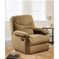 Acme Furniture 00627 Arcadia Contemporary Microfiber Recliner in Light Brown Finish Acme Furniture 00627 Arcadia Contemporary Microfiber Recliner in Light Brown Finish